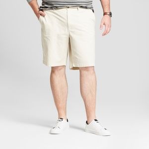 NWT Goodfellow Mens Flat Front Linden Chino Shorts